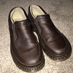 Dr Martens 11198 Slip On Brown Leather Loafers